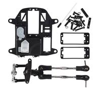 Ujjdwiurgh Kit de Direction SyméTrique Trun en Aluminium Convient pour Moteur 1/5 ROVAN KM Baja 5B 5T 5SC