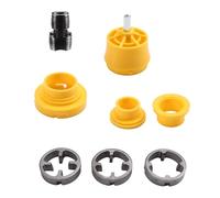 Ujjdwiurgh Kit de filetage en PVC pour tuyau, enfile-tuyau, kit d'outils de plomberie, 1,27 cm, 1,9 cm, 2,5 cm