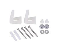 Ujjdwiurgh Kit de fixation coudé pour cuvette WC bidet ou semi-piédestal
