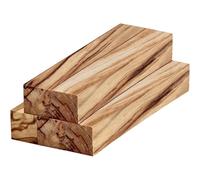 Ujjdwiurgh Kit de Fournitures pour le Tournage de Stylos - Blanks de Stylo en Bois D'Olive 5 Pièces (5 X 3/4 X 3/4 Pouce), Parfait pour les Bricolages DIY.