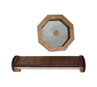 Ujjdwiurgh Kit de Kaléidoscope Bricolage en Bois, Ensemble de Kaléidoscope Rotatif pour Tout-Petits, Kit Kaléidoscopique 1 Ensemble