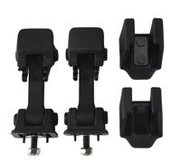 Ujjdwiurgh Kit de loquet de capot pour TJ 2007-2016 Noir