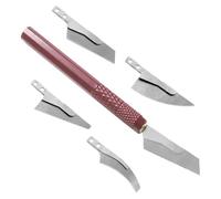 Ujjdwiurgh Kit de Mini-Scie pour Loisirs Créatifs, Modélisme, Rasoirs, Manche de Scie, Lames Interchangeables