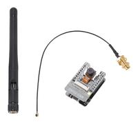 Ujjdwiurgh Kit de Module WiFi Bluetooth ESP32 Série vers Webcam WiFi Carte de Développement ESP32-CAM avec Module D'Antenne Installation Facile Facile à Utiliser