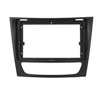 Ujjdwiurgh Kit de montage audio pour tableau de bord de voiture 1/2Din CD DVD 22,9 cm pour Classe E W211 1999-2007