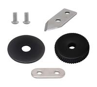 Ujjdwiurgh Kit de Pièces de Rechange pour Ouvre-Boîte Commercial - Couteau/Lame et Engrenage Compatibles avec L'Ouvre-Boîte Manuel Edlund 1