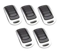 Ujjdwiurgh Kit de Pièces de Remplacement 433m Copie Métallique Télécommande Électrique Garage Garage Porte Télescopique Porte à Distance Clé à Distance 5 Pièces