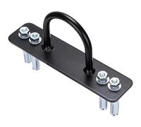 Ujjdwiurgh Kit de Piquets D'Ancrage Battle Rope Support de Mural en Métal pour Musculation Gym Hamac Sangles de Suspension Yoga