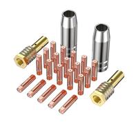 Ujjdwiurgh Kit de pistolet de soudage MIG, diffuseur de buse de contact 0,1 cm, accessoire pour pistolet de soudage MIG Bestarc MIG145 7GEN, 9GEN