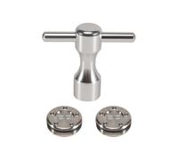 Ujjdwiurgh Kit de Poids de Golf 2 PièCes SéRies 20 G avec Clé de Poids de Golf Ajustement du Putter pour