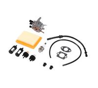 Ujjdwiurgh Kit de réalimentation d'ampoule de filtre à air de carburateur pour débroussailleuse FS120 FS200 FS250 FS300 FS350 FR450