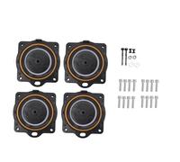 Ujjdwiurgh Kit de Reconstruction de 2 Pompes à Air Compatibles avec les Aérateurs Hi Blow HP60/, Comprend 4 Diaphragmes, Vis et Goupilles de Sécurité et Facile à Utiliser