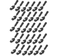 Ujjdwiurgh Kit de Réparation de Fermeture Éclair, 30 Pièces de Rechange Universelles pour Fermeture Éclair, Fixation de Curseur, Dents Coulissantes, Tête de Vis, Fermeture Éclair Instantanée