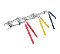 Ujjdwiurgh Kit de réparation de piston de cylindre hydraulique, outils d'installation de joint hydraulique, outil d'installation de joint de tige en U, J05321