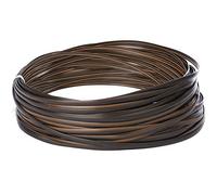 Ujjdwiurgh Kit de Réparation D'Osier, Rotin en Plastique pour Réparation de Chaise de Patio Composant D'Accessoire de Remplacement de Réparation de Meubles en Osier Plat