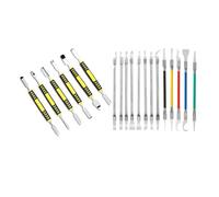 Ujjdwiurgh Kit de réparation pour outils d'ouverture électronique avec puce IC, outils de réparation à lame fine, extracteur de processeur, couteau d'entretien BGA facile à installer, facile à