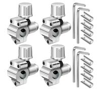 Ujjdwiurgh Kit de robinet de réfrigérateur BPV-31 pour tube de diamètre extérieur de 1/4", 5/16", 3/8" de diamètre extérieur