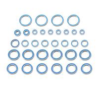 Ujjdwiurgh Kit de Roulement à Billes Scellé en Caoutchouc 33 PièCes pour 1/5 XMAXX 8S RC Voiture Mises à Niveau PièCes Accessoires