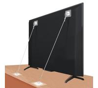 Ujjdwiurgh Kit de sécurité sans perçage pour bébé avec sangles de sécurité réglables de 106,7 cm, ancrages sécurisés anti-basculement au mur et aux meubles