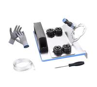 Ujjdwiurgh Kit de support de meuleuse d'angle de type 100 pour carrelage à chanfreiner à 45° en métal