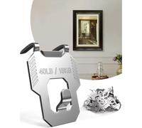 Ujjdwiurgh Kit de Suspension D'Images, Crochets pour Images, Crochets Muraux pour Décoration de Bureau, Outil Facile Sans Clou, Supporte Jusqu'à 40 Lbs, Décoration Murale, Crochets Muraux Sans Clous.