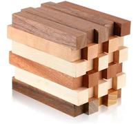 Ujjdwiurgh Kit de tournage de stylo 12,7 x 1,9 x 1,9 cm, 30 pièces en bois exotique, pour loisirs créatifs, fournitures de tournage de stylo