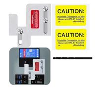 Ujjdwiurgh Kit de verrouillage de générateur compatible avec les panneaux Cutler Hammer BR Series 150 et 200 A