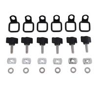 Ujjdwiurgh Kit de vis moletées à démontage rapide pour CJ YJ TJ JK JKU