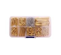 Ujjdwiurgh Kit de Vis pour Guitare Électrique, Comprenant des Vis et des Ressorts de Multiples Tailles, Idéal pour la Réparation Métallique D'Instruments.