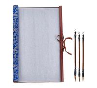 Ujjdwiurgh Kit d'entraînement à la calligraphie chinoise sans encre avec tissu à eau et rouleaux de tissu traditionnel chinois pour débutants Style 1