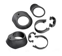 Ujjdwiurgh Kit d'entretoises fendues pour rondelle de guidon intégrée, 28,6 mm, fourche et casque, en plastique, rondelle spéciale, pièces de vélo