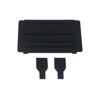 Ujjdwiurgh Kit d'épissure de bande à bobine pour enregistreur à bande - Bloc d'épissure pour ouverture de cassette - Réparation de bande avec deux fixateurs - Noir