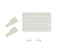 Ujjdwiurgh Kit d'épissure de bande à bobine pour enregistreur à bande pour ouvrir la réparation de cassettes avec deux fixateurs Noir