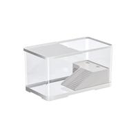 Ujjdwiurgh Kit d'habitat pour aquarium de tortues - Caisse d'élevage - Décoration pour terrarium de tortue - Plateforme pour se prélasser avec zone multifonction