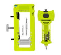 Ujjdwiurgh Kit d'installation de charnière de porte et loquet de porte, modèle à mortaiser pour buriner et marquer avec précision