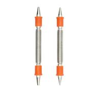 Ujjdwiurgh Kit D'Outils à Ressort 2 Pièces 1/32 Po, 1/16 Po, 3/32 Po, 1/8 Po Poinçon à Ongles, Kit de Retrait de Rivets à Ressort pour le Bois