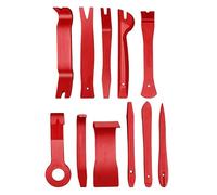 Ujjdwiurgh Kit d'outils de démontage de 11 pièces, plaque de levier en caoutchouc, boucle de clou, tournevis, clip de fixation, kit d'outils de réparation