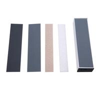 Ujjdwiurgh Kit d'outils de nivellement de frettes de guitare avec 4 feuilles de papier grain 150 mm