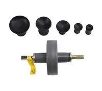 Ujjdwiurgh Kit D'Outils de Rodage de Soupapes Kit de Rodage de Soupapes pour Petits Moteurs avec 4 Plaques D'Aspiration Outil de Meulage de Soupape Électrique