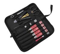 Ujjdwiurgh Kit D'Outils RC FPV Mini Cliquet Douille Hélice Voiture Réparation Cadre Modèle 9 Pièces Croisement Avion Modèle Réparation Ensemble D'Outils