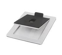 Ujjdwiurgh La base de support de haut-parleur est fabriquée pour le support inférieur de haut-parleur de table avec absorption des chocs et une qualité sonore améliorée, blanc, facile à installer