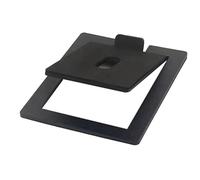 Ujjdwiurgh La base de support de haut-parleur est fabriquée pour le support inférieur de haut-parleur de table avec absorption des chocs et une qualité sonore améliorée, noir, facile à installer