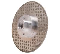 Ujjdwiurgh Lame de Scie à Diamant Brasée Sous Vide M14, Disque Double Face, Coupe de Marbre, Béton, Carreaux de Céramique 115 mm