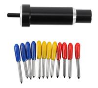 Ujjdwiurgh Lames de Coupe Profonde avec BoîTier de Lame, Kit de Lames de Rechange à Pointe Profonde de 30/45/60 DegréS, pour Explore, Explore Air 2