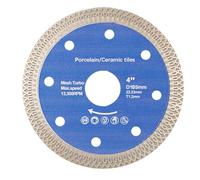 Ujjdwiurgh Lames de Scie pour Carrelage, Céramique, Marbre, Dalles, Lames de Coupe de Pierre et Matériaux Durables 105 X 22,23 mm