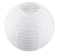 Ujjdwiurgh Lanterne en papier chinois/japonais Blanc 20,3 cm de diamètre