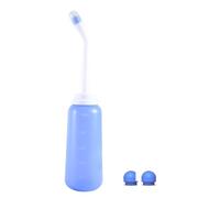 Ujjdwiurgh Lavage à Main PulvéRisateur Enceinte Bidet Portable Longue Buse 500 Ml Grande Capacité Toilette Voyage Nettoyant Personnel