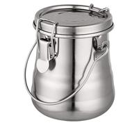 Ujjdwiurgh Lave-Pinceau, Nettoyeur de Brosse Hermétique en Acier Inoxydable pour Peinture, Installation Facile (Moyen)