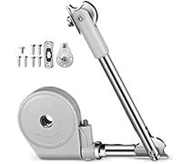 Ujjdwiurgh Le couvercle de la tige de support de coussin soutient la tige de support de tampon hydraulique, le support de couvercle est ouvert vers le haut du support de porte tournante