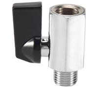 Ujjdwiurgh le Laiton Chromé 1/4 Pouce Filetage de à Tournant SphéRique Mâle à Tuyau de Compresseur D'Air